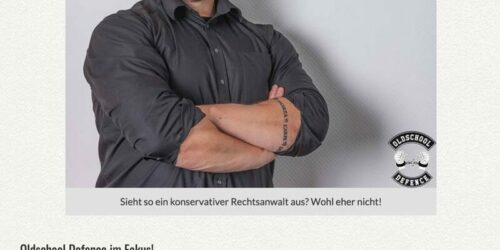 Oldschool Defence Anwalt Dortmund